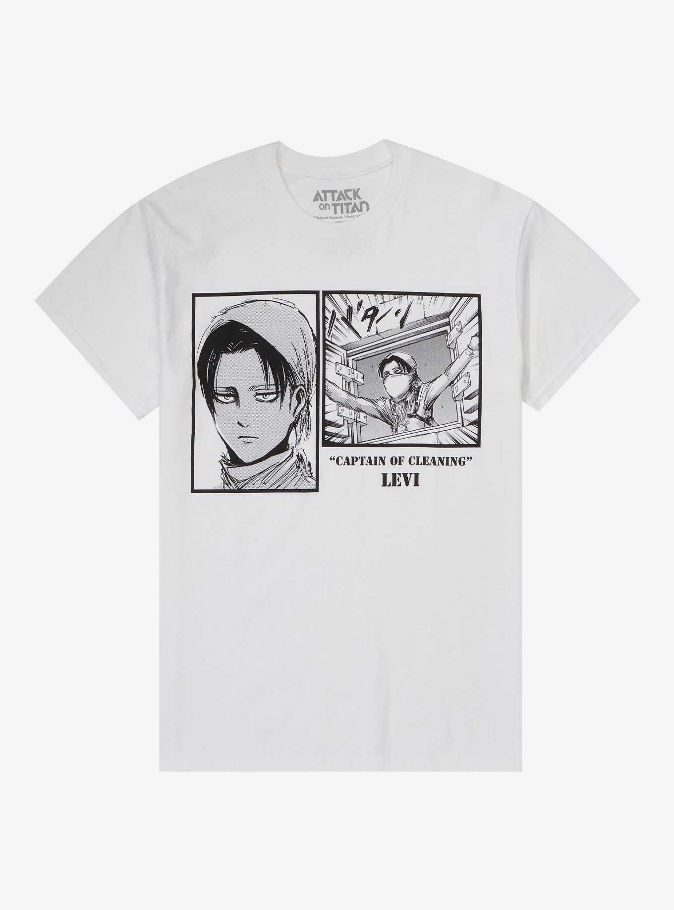 Attack On Titan Levi Cleaning T-Shirt, , hi-res