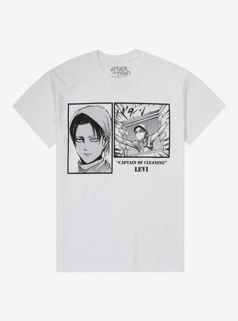 Attack on titan levi store t shirt