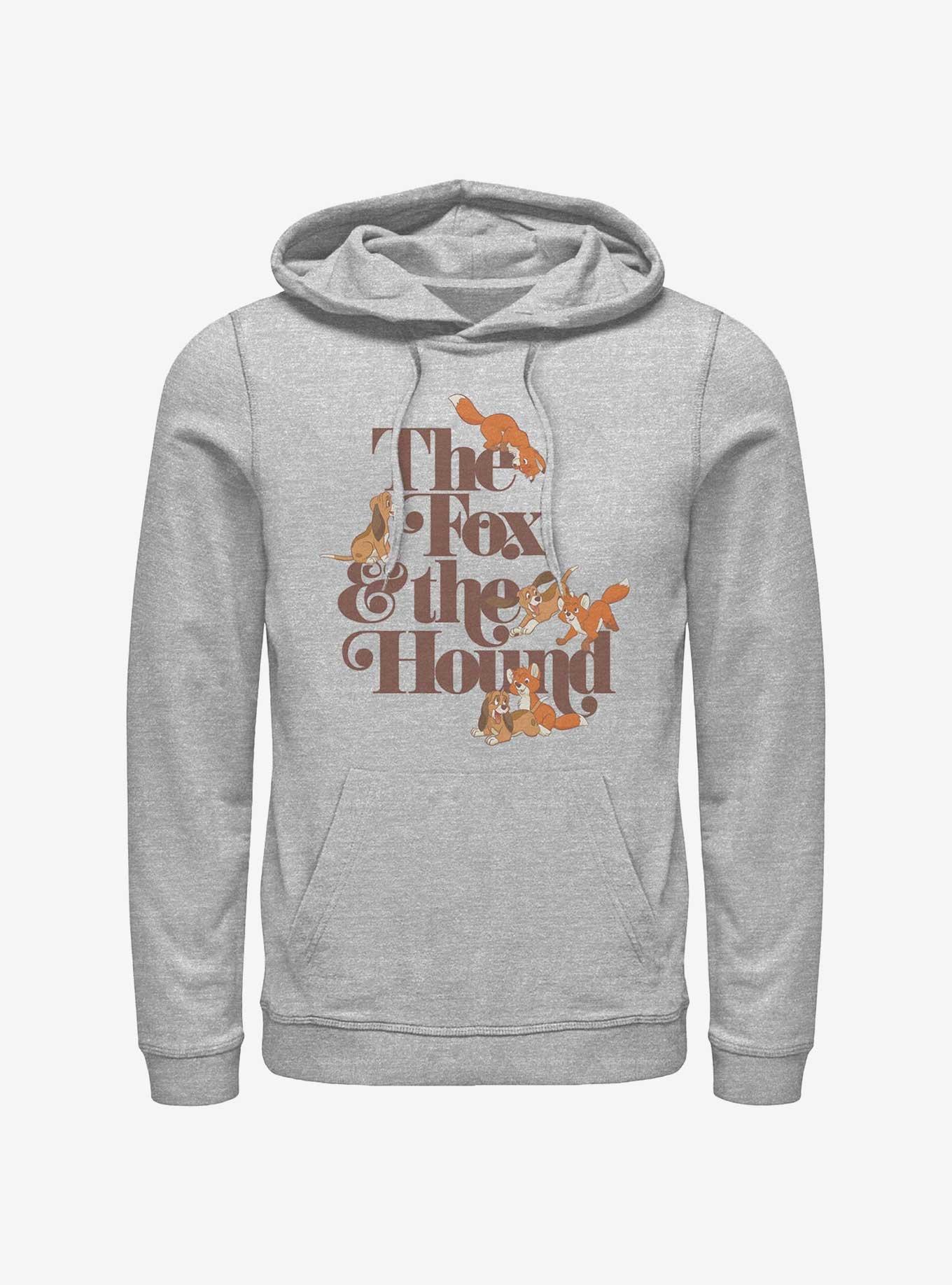 Disney The Fox and the Hound Playful Logo Hoodie, , hi-res