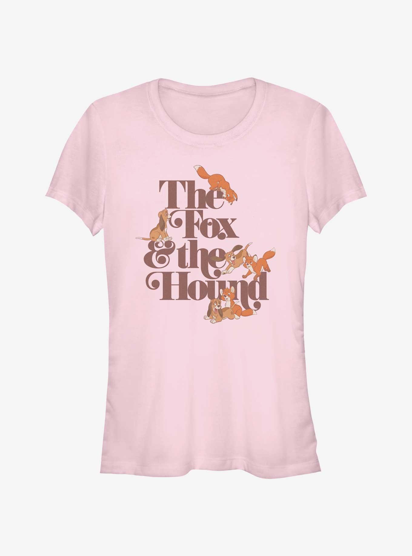 Disney The Fox and the Hound Playful Logo Girls T-Shirt, , hi-res