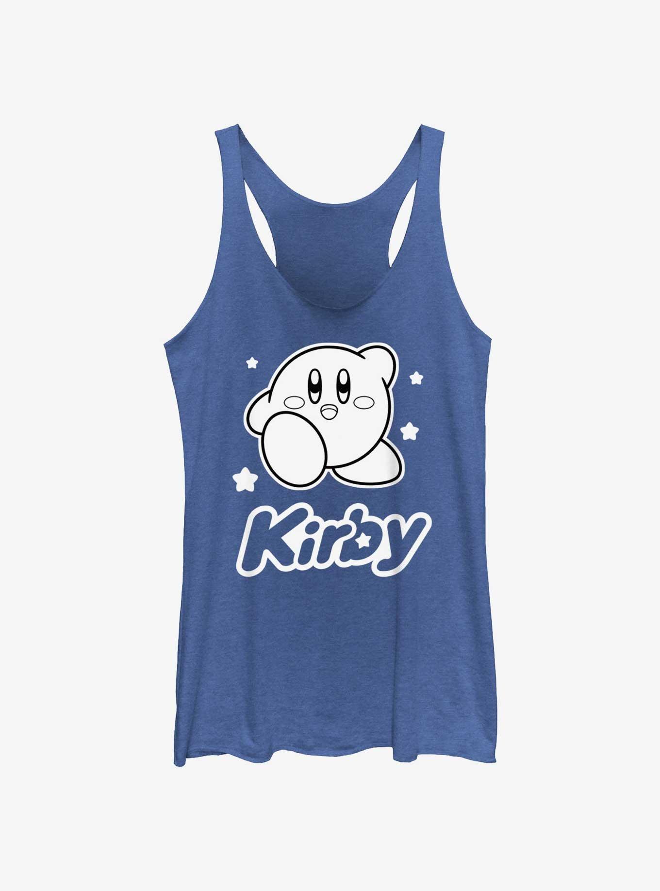 Kirby Star Pose Girls Tank, ROY HTR, hi-res