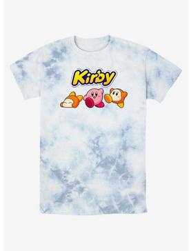 Kirby and Waddle Dee Logo Tie-Dye T-Shirt, , hi-res