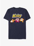 Kirby and Waddle Dee Logo T-Shirt, NAVY, hi-res