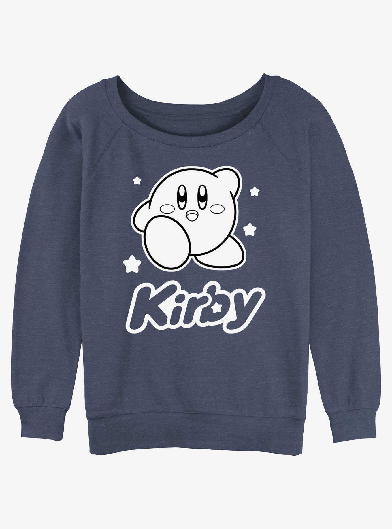 Kirby Star Pose Slouchy Sweatshirt, , hi-res