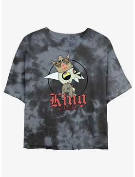 Disney The Owl House King of Demons Tie-Dye Girls Crop T-Shirt, , hi-res