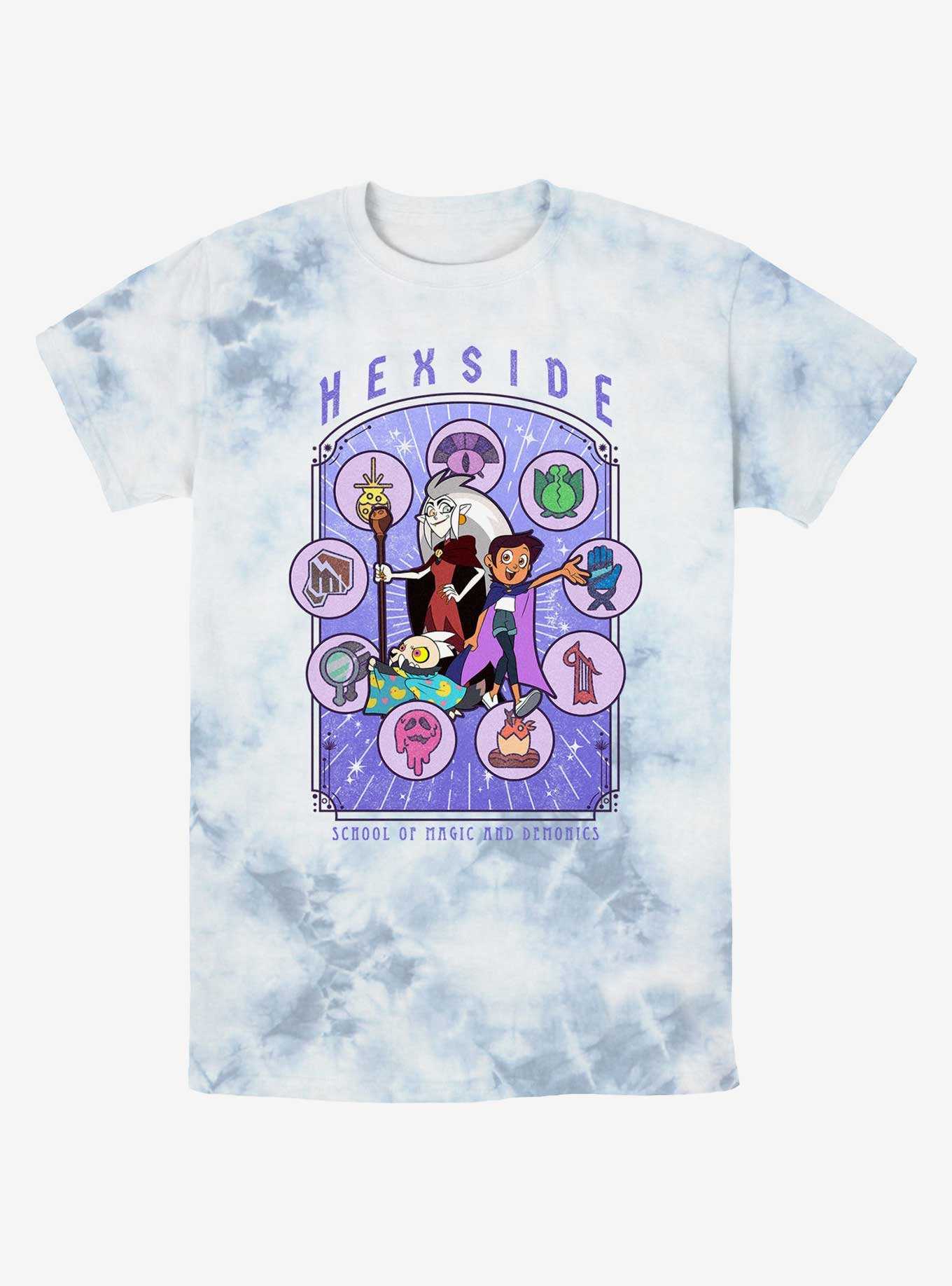 Disney The Owl House Hexside Coven Celestial Tie-Dye T-Shirt, , hi-res
