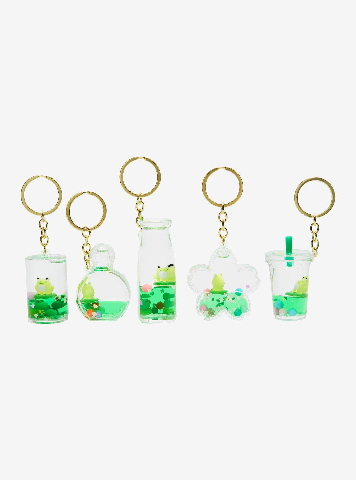 Frog Lily Pad Liquid Assorted Blind Key Chain, , hi-res