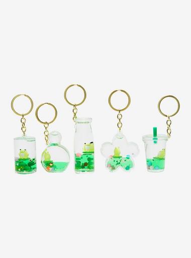 Frog Lily Pad Liquid Assorted Blind Key Chain | Hot Topic