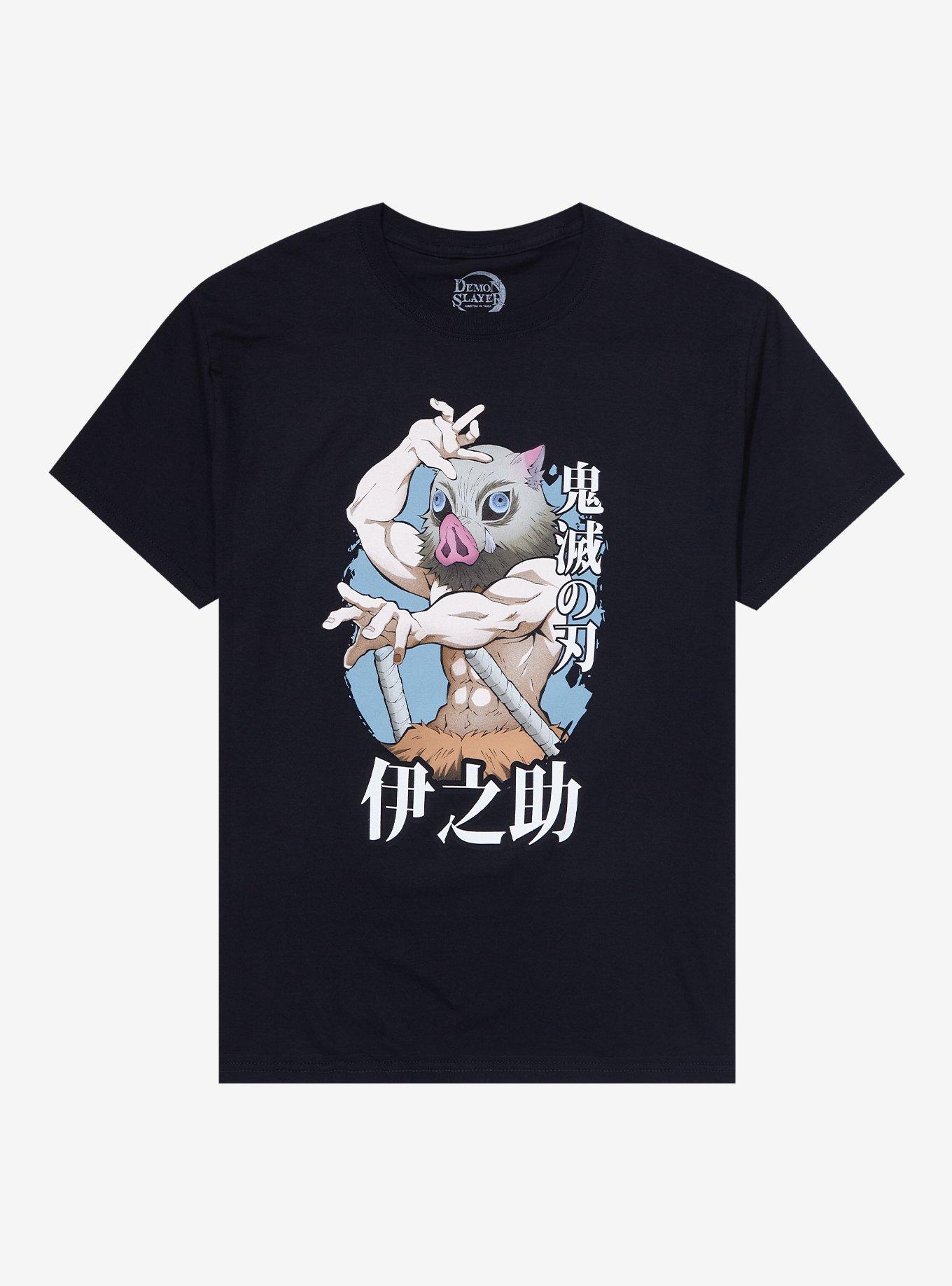 Demon Slayer Inosuke Black T-Shirt