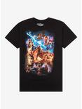 Marvel The Avengers Group T-Shirt, BLACK, hi-res