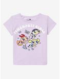 The Powerpuff Girls Butterfly Portrait Toddler T-Shirt - BoxLunch Exclusive, PURPLE, hi-res