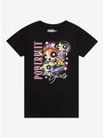 The Powerpuff Girls Retro Portrait Youth T-Shirt - BoxLunch Exclusive, BLACK, hi-res