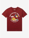 Our Universe Studio Ghibli Kiki's Delivery Service Fly With Spirit Youth T-Shirt - BoxLunch Exclusive, MAROON, hi-res