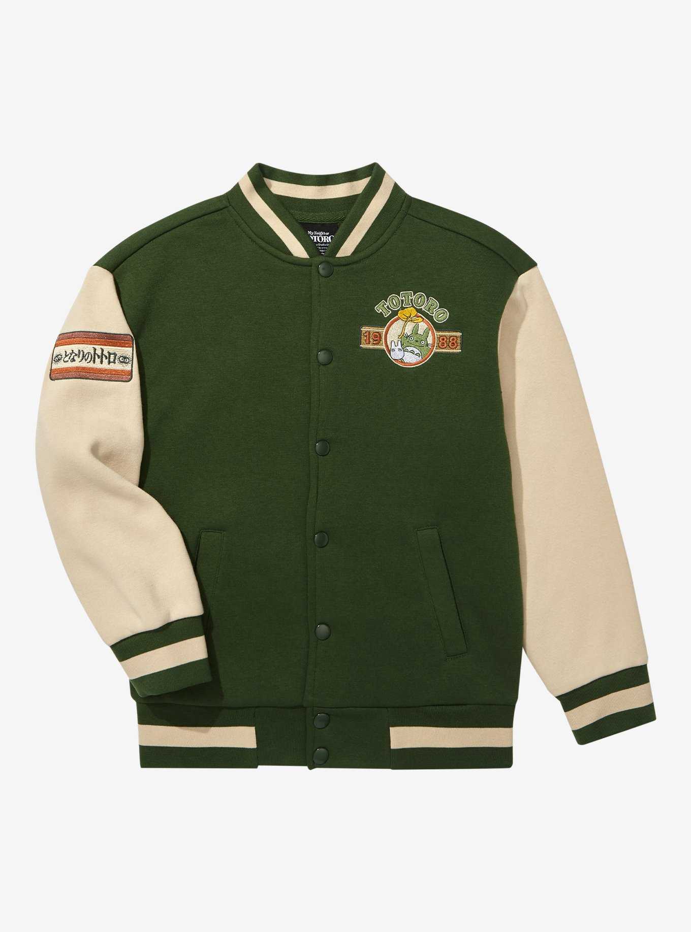 Our Universe Studio Ghibli My Neighbor Totoro Portrait Youth Varsity Jacket - BoxLunch Exclusive, , hi-res