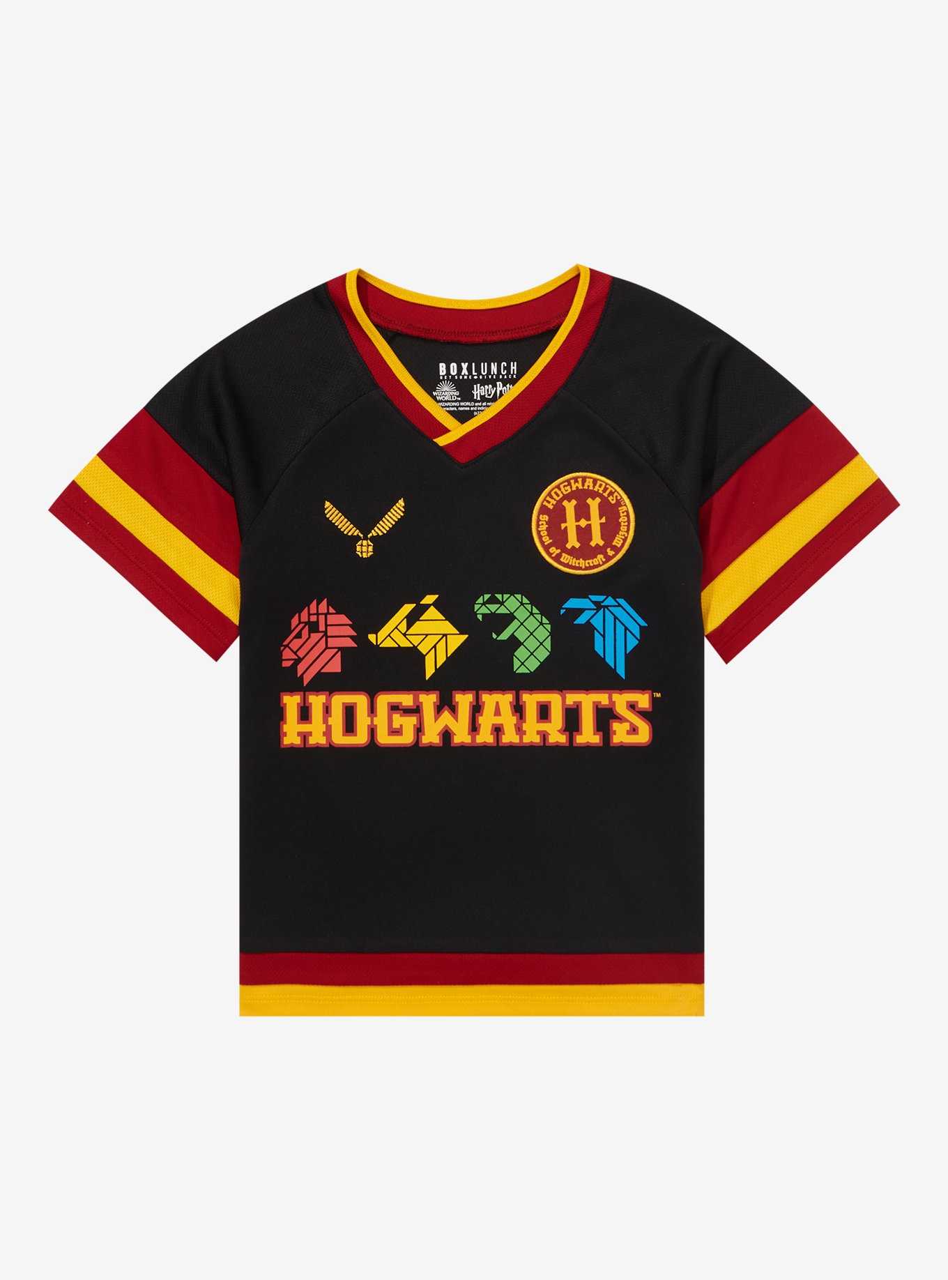 Harry Potter Hogwarts Houses Toddler Soccer Jersey - BoxLunch Exclusive, , hi-res