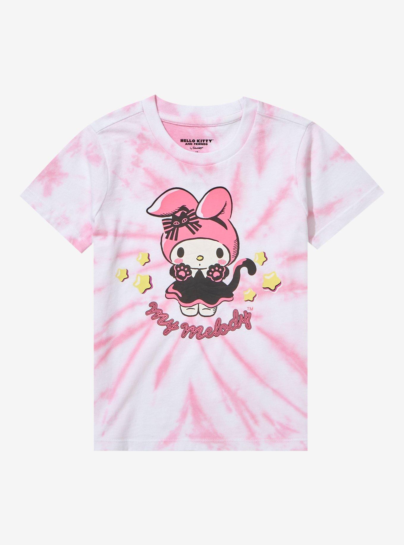 Sanrio My Melody Halloween Costume Tie-Dye Toddler T-Shirt - BoxLunch Exclusive, TIE DYE, hi-res