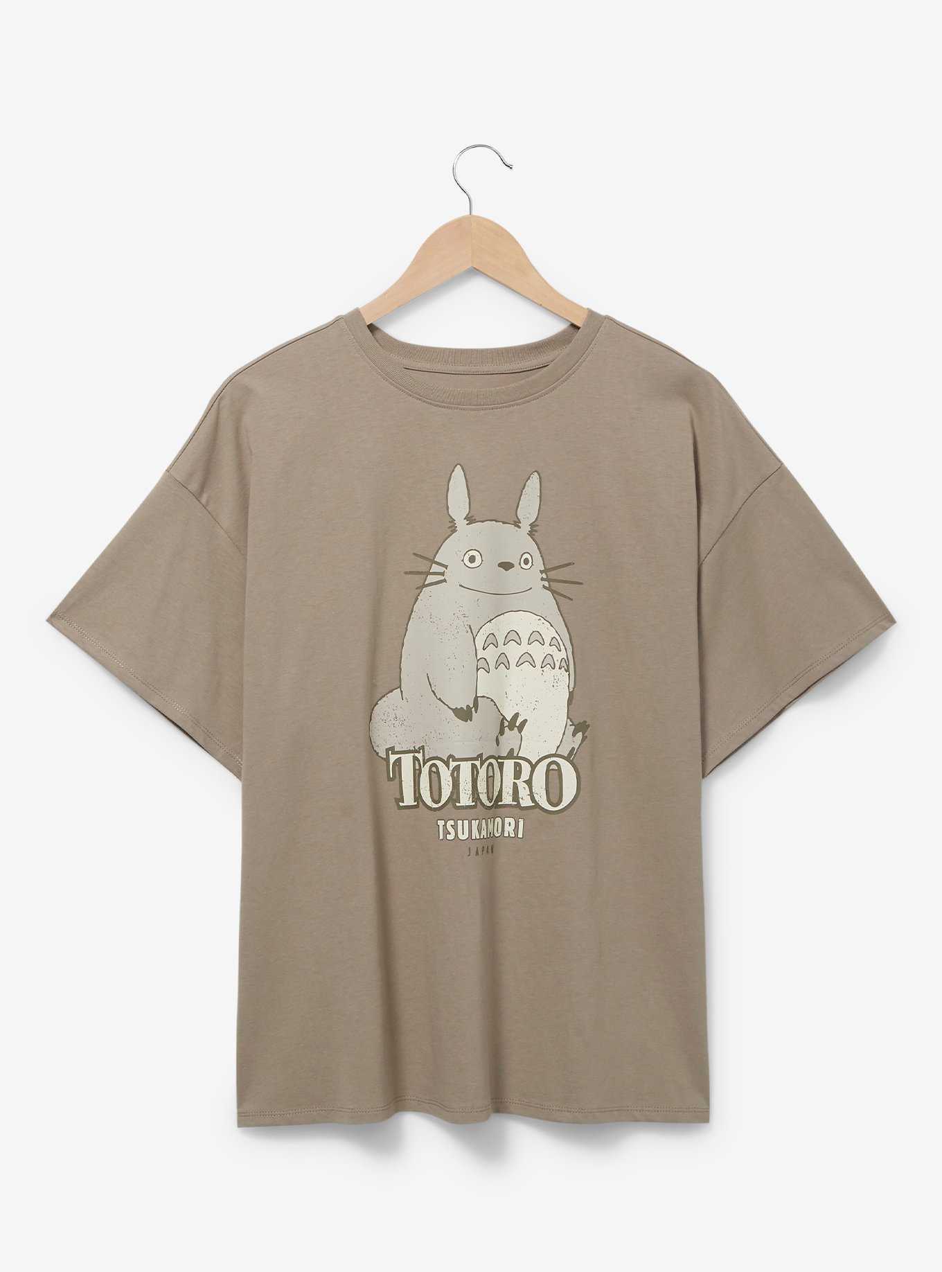Studio Ghibli My Neighbor Totoro Distressed Totoro Portrait T-Shirt - BoxLunch Exclusive, , hi-res