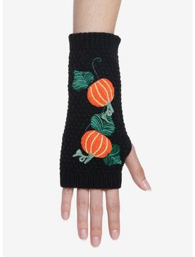 Black Pumpkin Arm Warmers, , hi-res