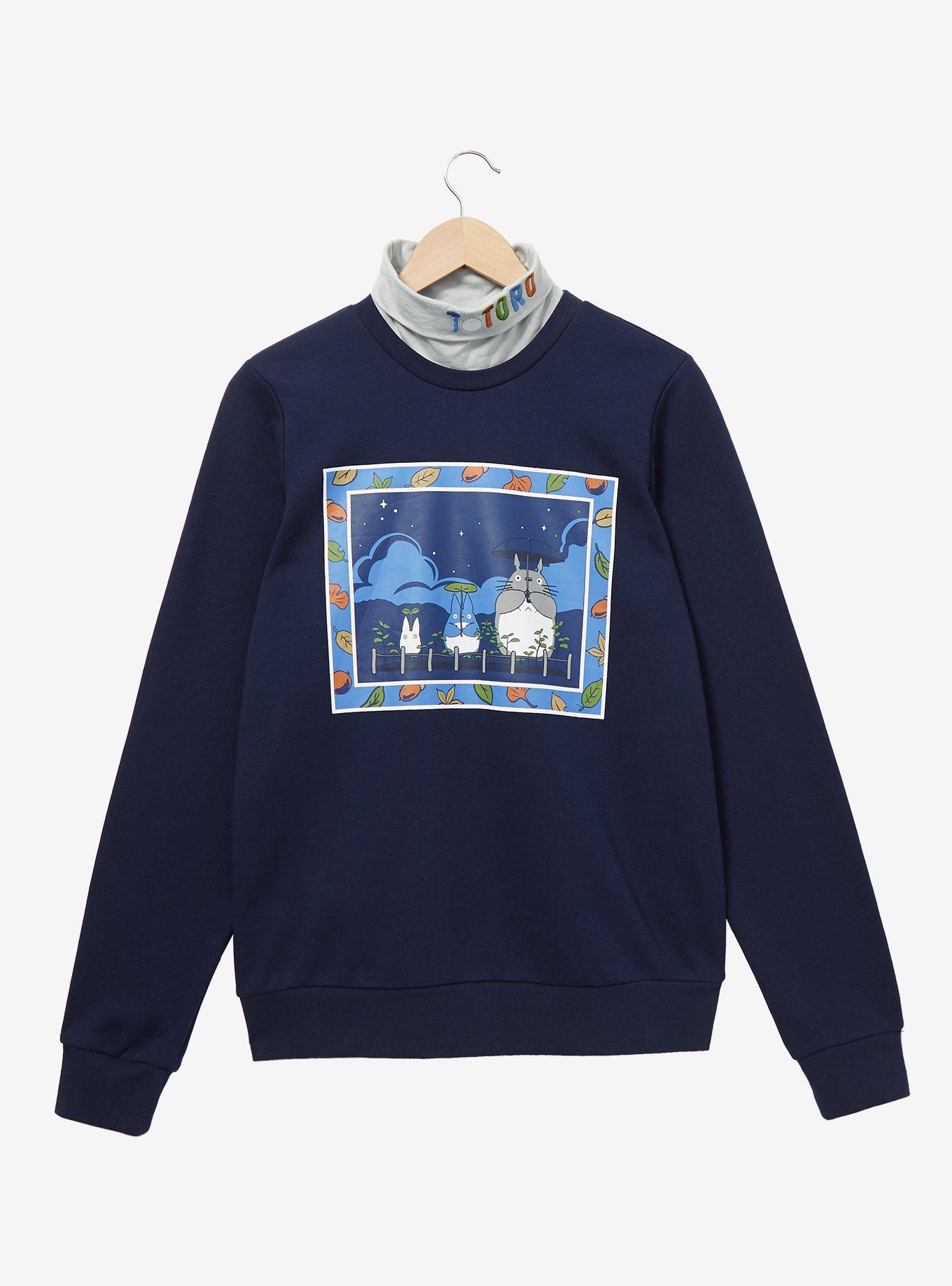 Studio Ghibli My Neighbor Totoro Frame Portrait Turtleneck Crewneck - BoxLunch Exclusive, , hi-res