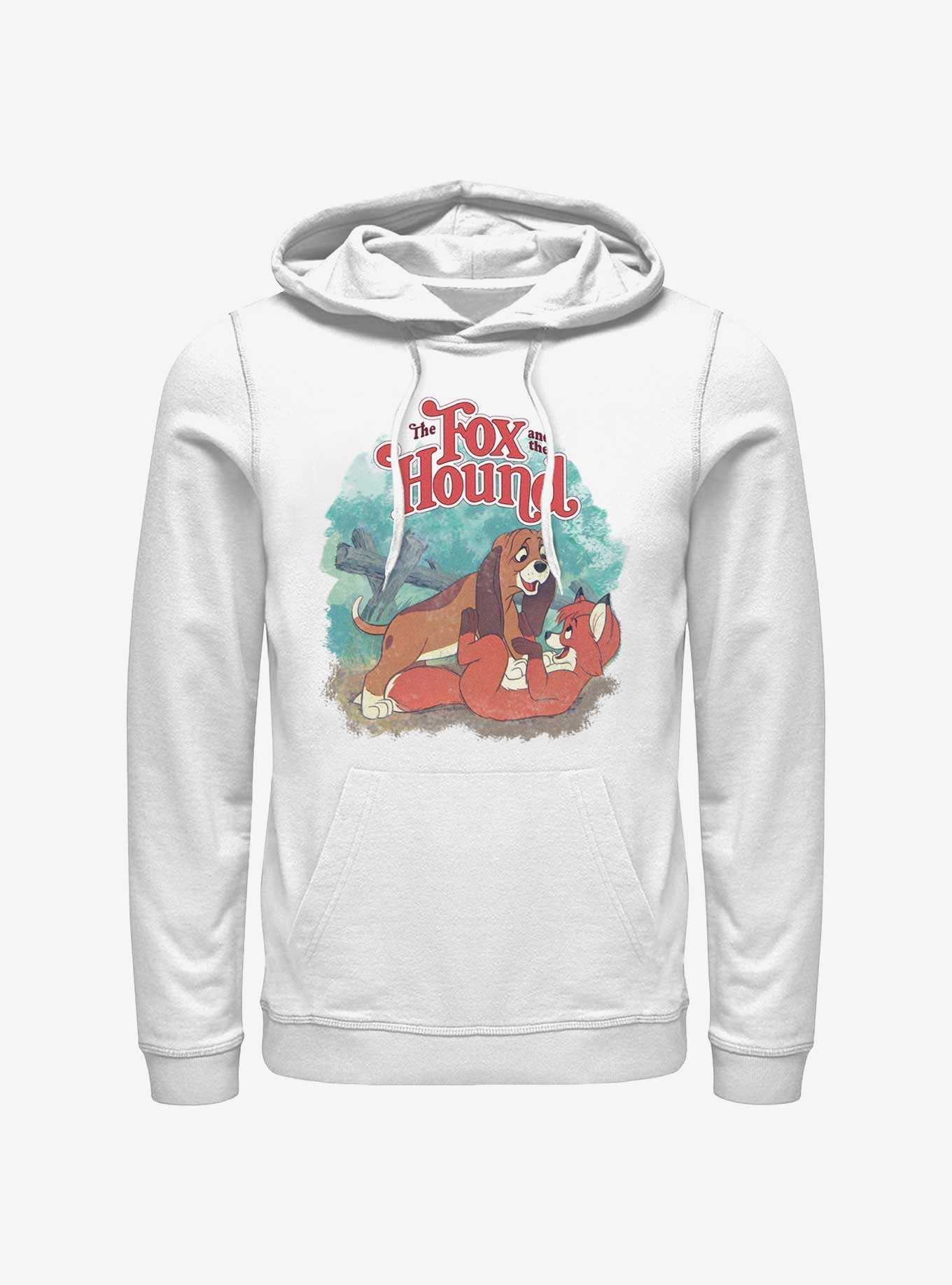 Disney The Fox and the Hound Playful Friends Logo Hoodie, , hi-res