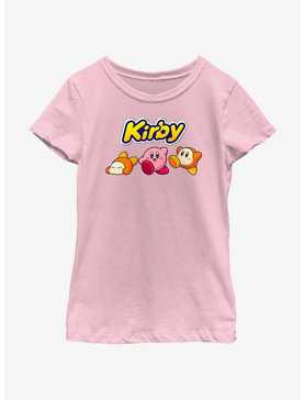 Kirby Waddle Dee Logo Youth Girls T-Shirt, , hi-res
