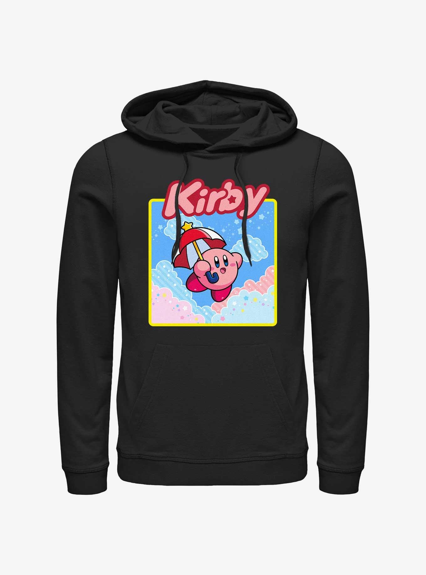 Kirby Starry Parasol Hoodie, BLACK, hi-res