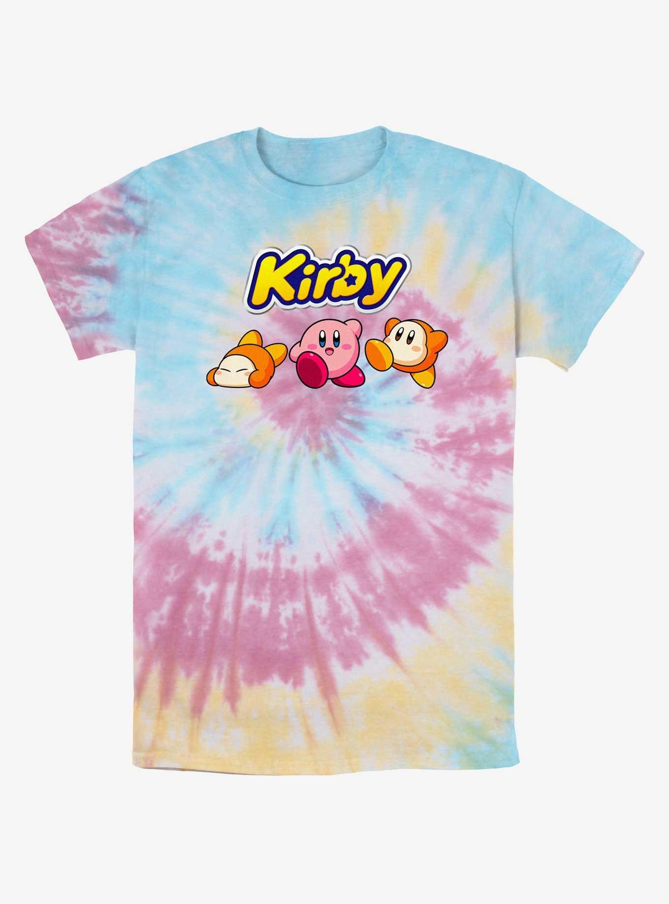 Kirby Waddle Dee Logo Tie-Dye T-Shirt, , hi-res