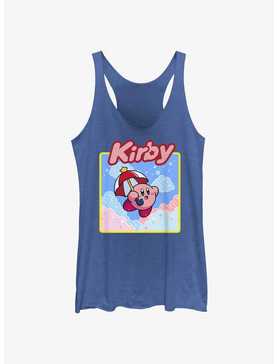 Kirby Starry Parasol Womens Tank Top, , hi-res