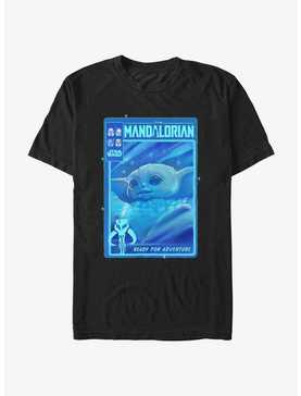 Star Wars The Mandalorian Grogu Ready For Adventure Poster T-Shirt, , hi-res