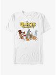 Disney Oliver & Company All The Dogs T-Shirt, WHITE, hi-res
