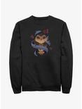 Disney The Owl House Staff Vines Sweatshirt, BLACK, hi-res