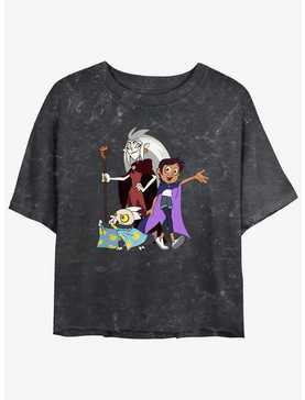 Disney The Owl House Eda Clawthorne, Luz Noceda, and King Mineral Wash Womens Crop T-Shirt, , hi-res