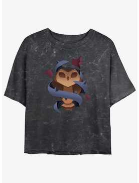 Disney The Owl House Staff Vines Mineral Wash Womens Crop T-Shirt, , hi-res
