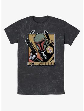 Star Wars Boba Fett Bounty Hunter Mineral Wash T-Shirt, , hi-res