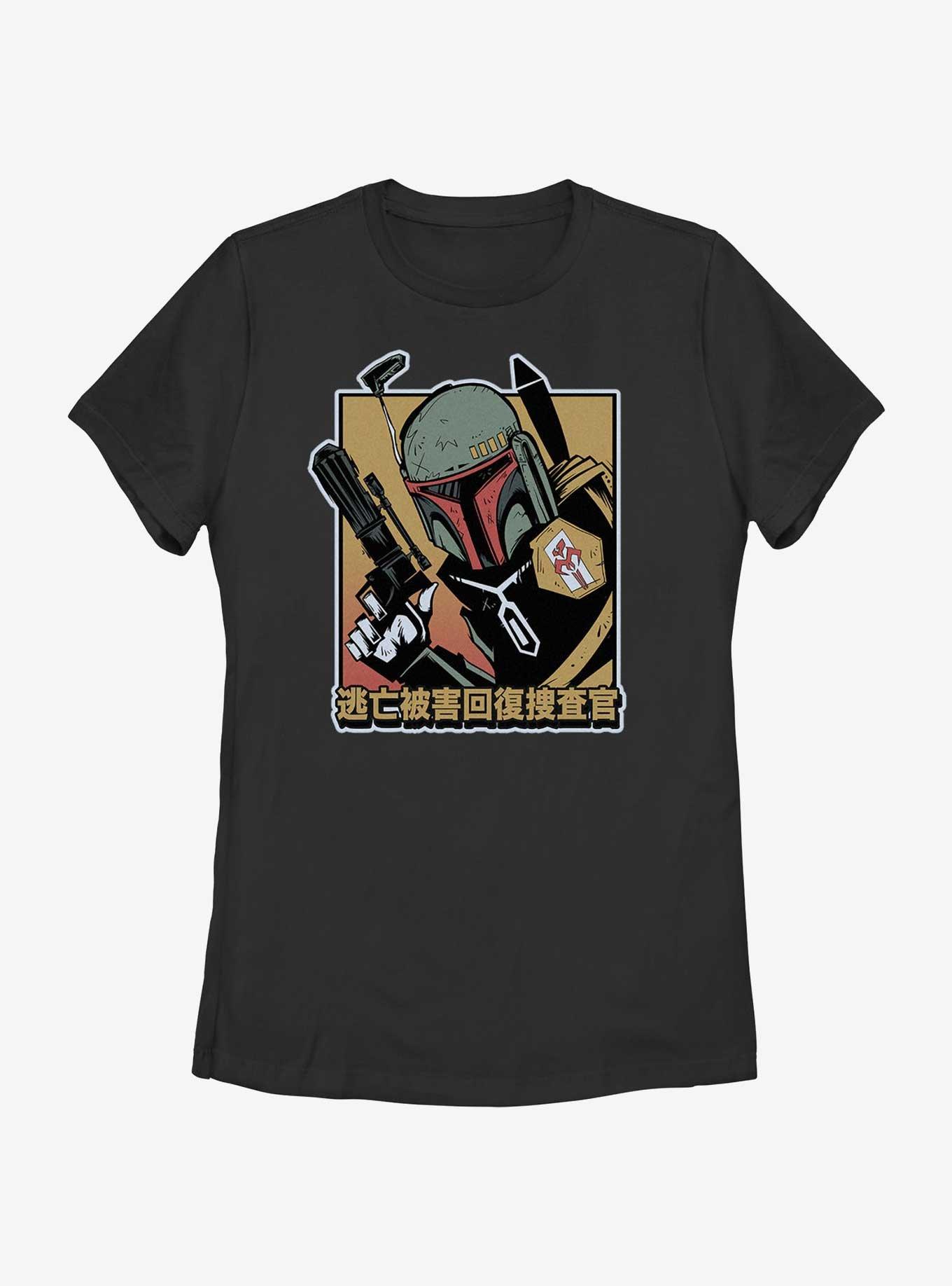 Star Wars Boba Fett Bounty Hunter Womens T-Shirt, , hi-res