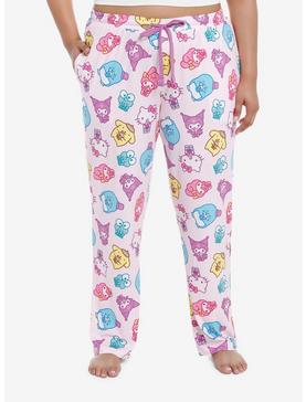Hello Kitty And Friends Boba Girls Pajama Pants Plus Size, , hi-res
