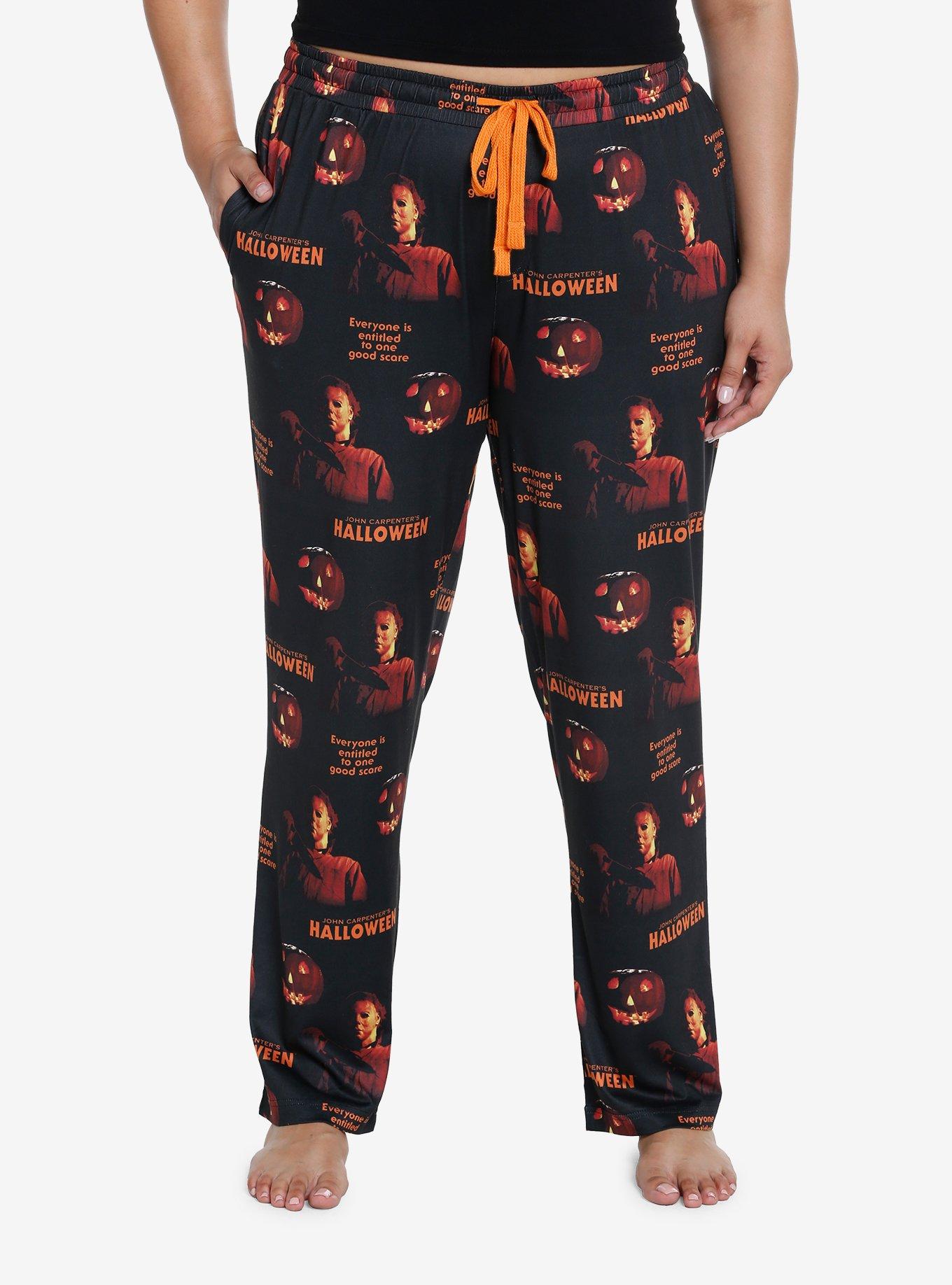 Plus size best sale halloween pajama pants