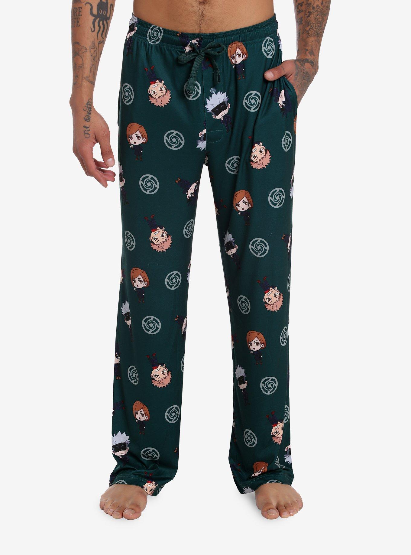 Jujutsu Kaisen Chibi Pajama Pants, MULTI, hi-res