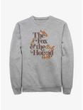 Disney The Fox and the Hound Playful Logo Sweatshirt, ATH HTR, hi-res