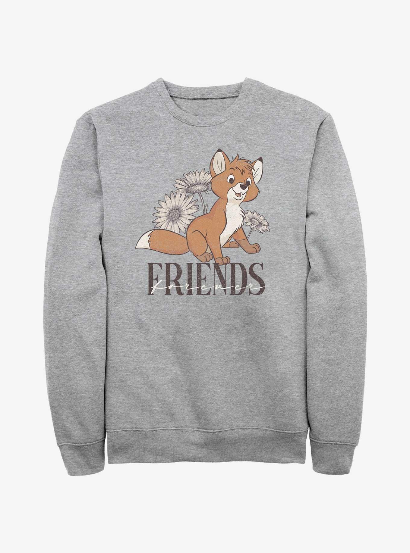 Disney The Fox and the Hound Tod Friends Sweatshirt, ATH HTR, hi-res