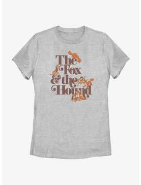 Disney The Fox and the Hound Playful Logo Womens T-Shirt, , hi-res