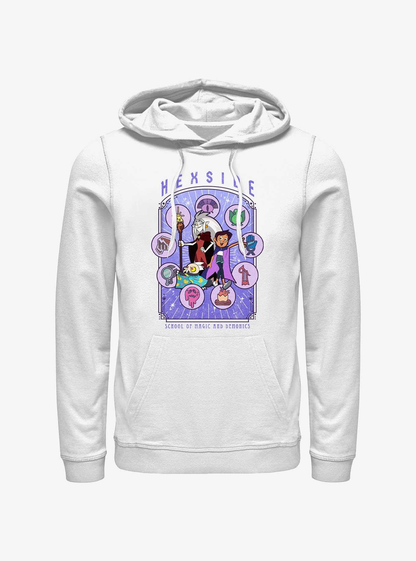 Disney The Owl House Hexside Coven Celestial Hoodie, WHITE, hi-res