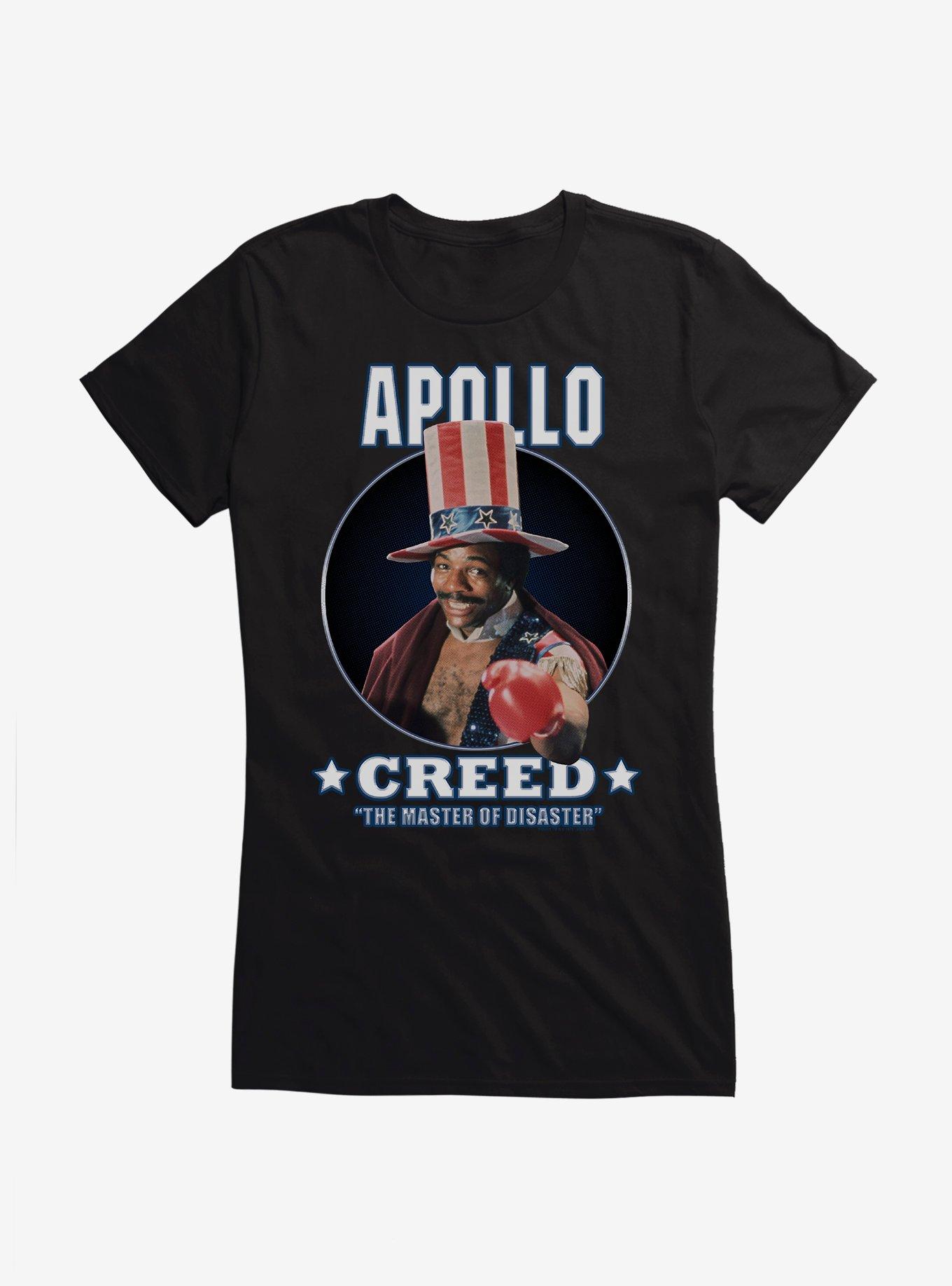 Rocky Apollo Creed The Master Of Disaster Girls T-Shirt