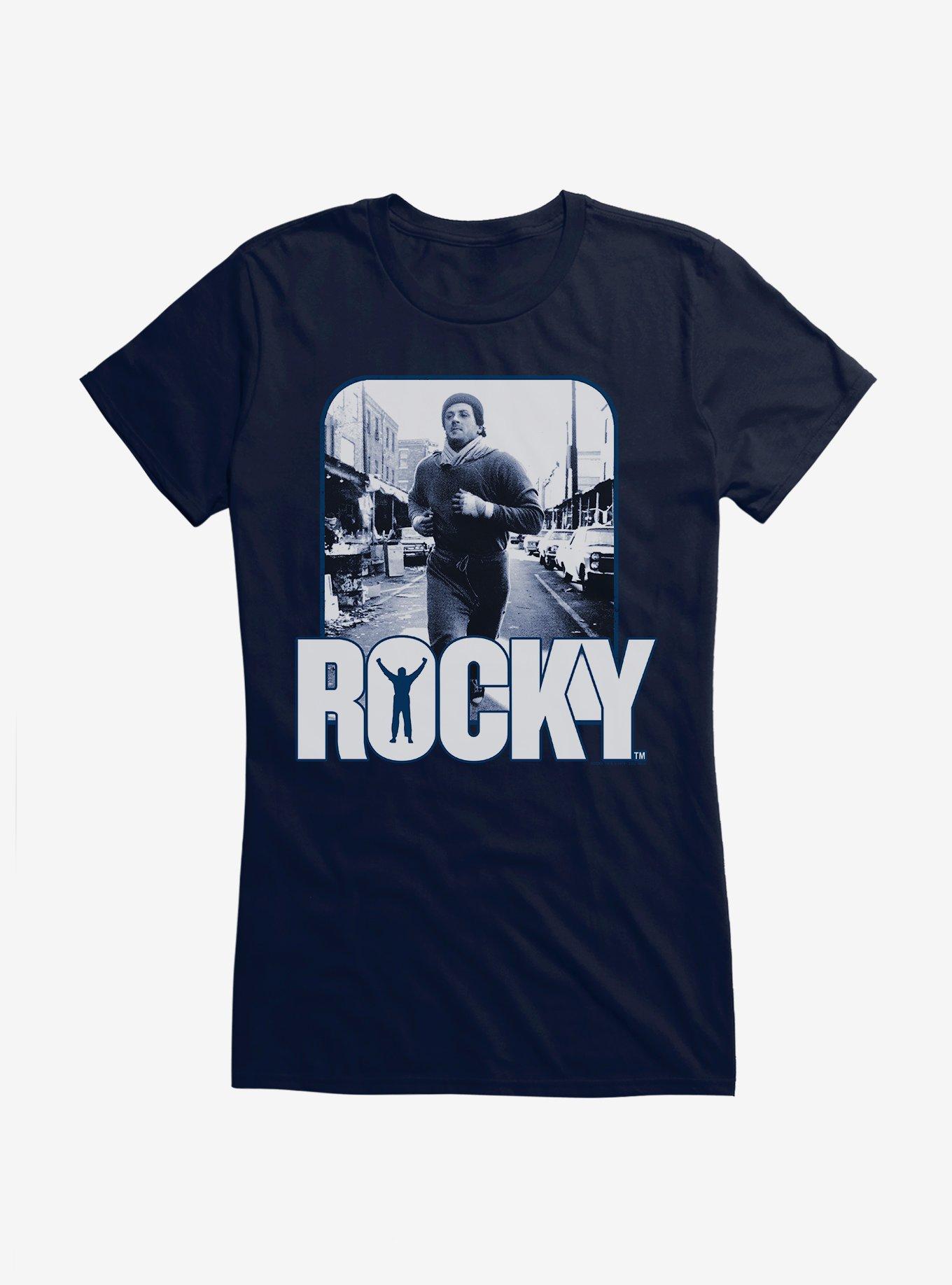 Rocky Training Portrait Girls T-Shirt, , hi-res