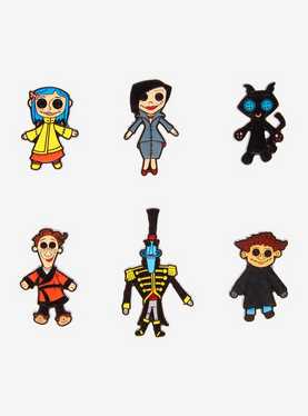 Coraline Button Dolls Blind Box Enamel Pin, , hi-res