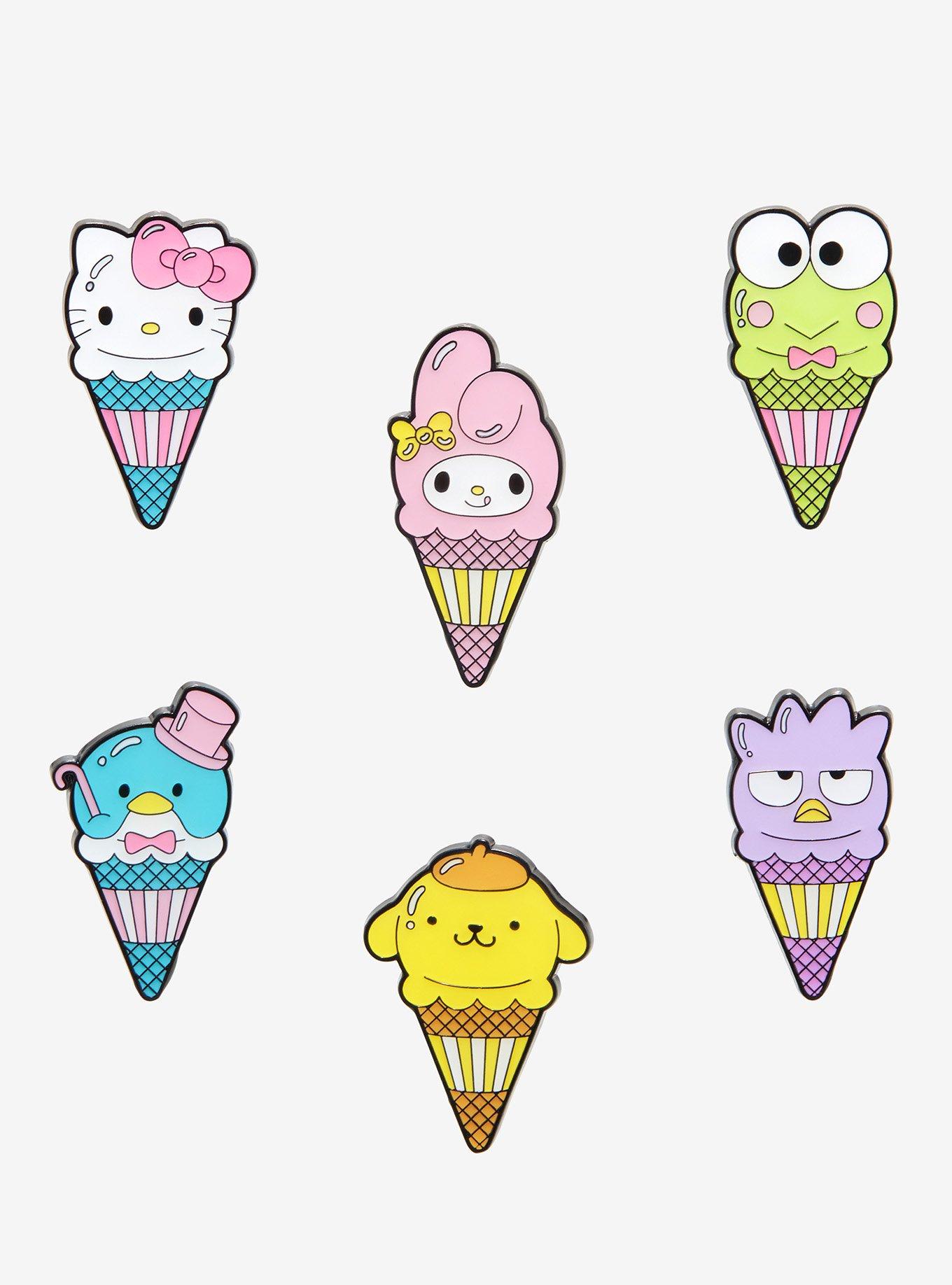 Loungefly Hello Kitty And Friends Ice Cream Blind Box Enamel Pin, , hi-res