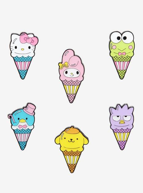Loungefly Hello Kitty And Friends Ice Cream Blind Box Enamel 