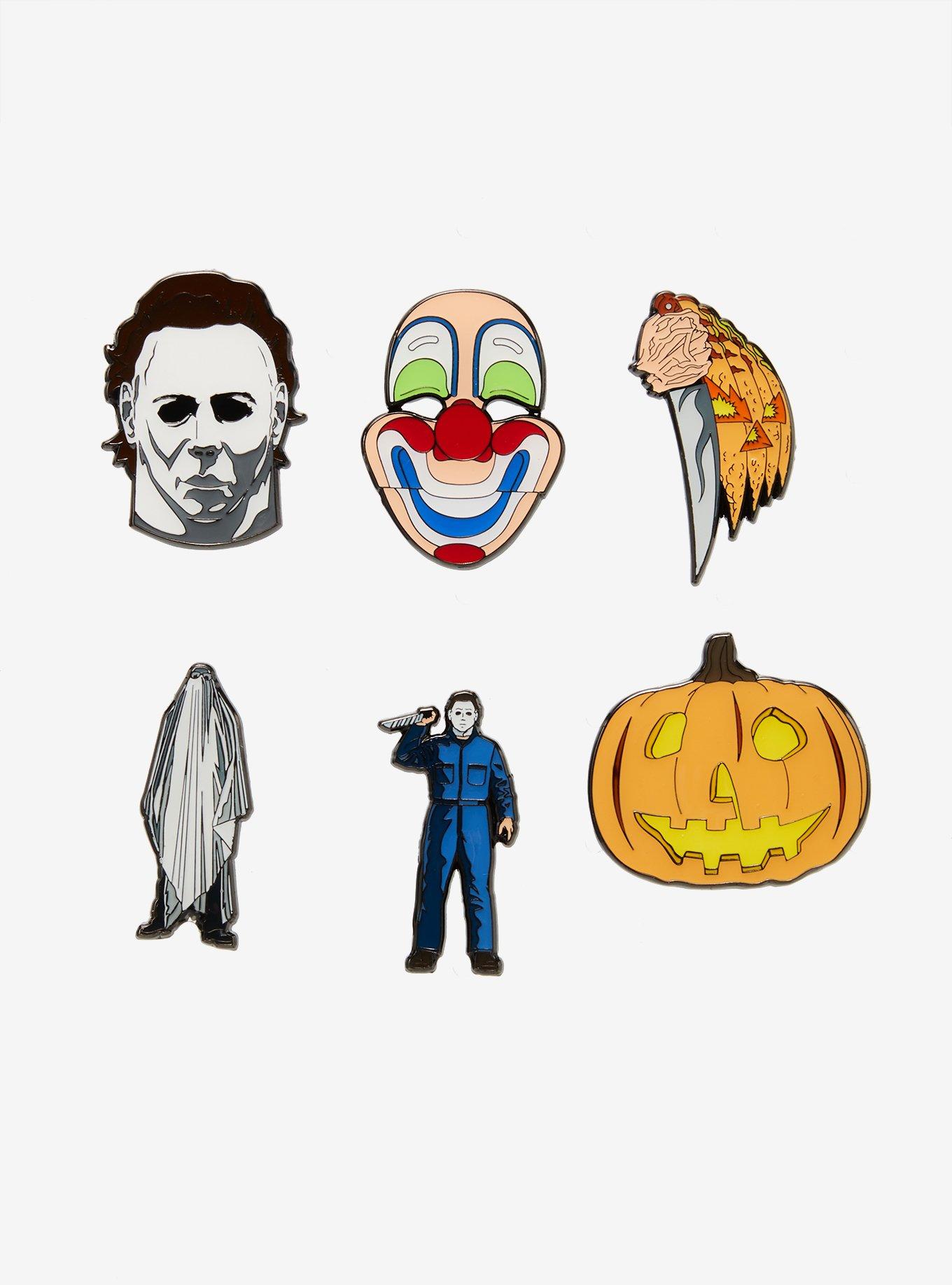 Halloween Michael Myers & Icons Blind Box Enamel Pin, , hi-res
