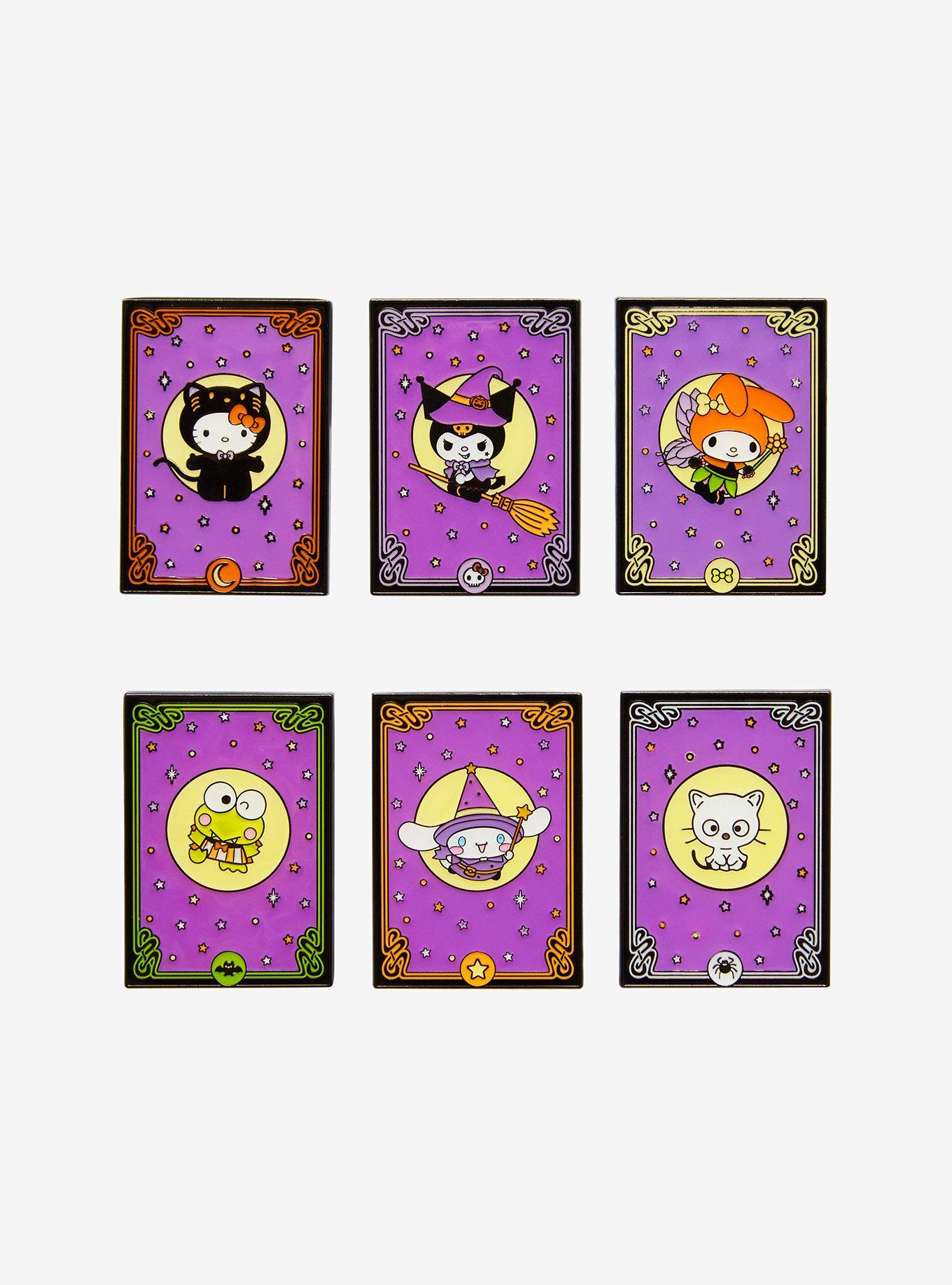 Loungefly Hello Kitty And Friends Halloween Tarot Blind Box Enamel Pin, , hi-res