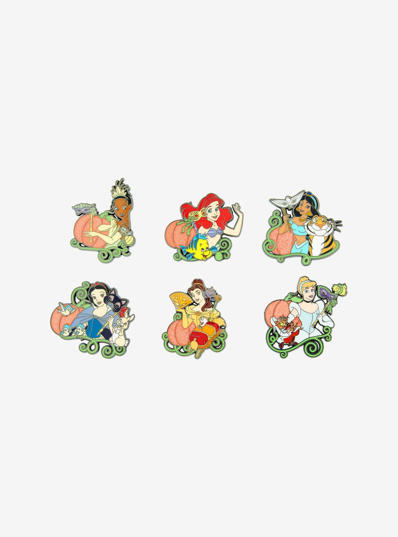 Loungefly Disney Princess Pumpkin Blind Box Enamel Pin, , hi-res